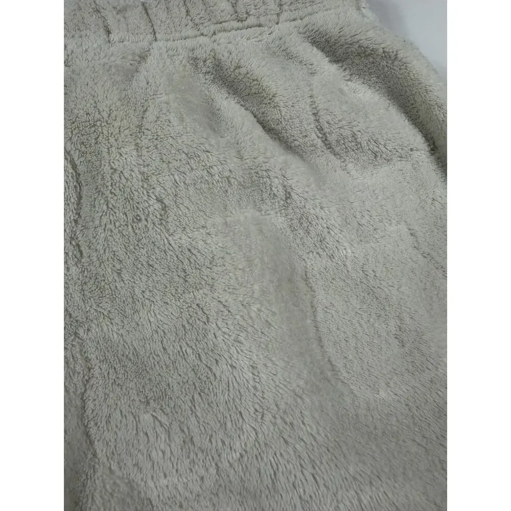 Gap Kids Cozy Plush Sleep Shorts Ivory Girls Size 6